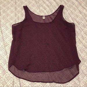🌟 Sheer Old Navy Tank